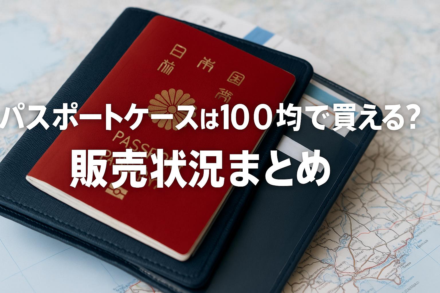 パスポートケースは100均で買える？販売状況まとめ